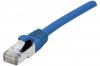 Cordon RJ45 CAT 6 F/UTP LSOH SNG bleu - 0,5 m
