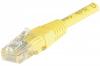 Cordon RJ45 CAT 6 U/UTP jaune - 0,5 m