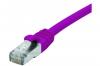 Cordon RJ45 CAT 6 F/UTP LSOH SNG violet - 0,5 m