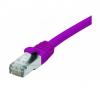 Cordon RJ45 CAT 6 F/UTP LSOH SNG violet - 5 m