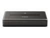 IMPRIMANTE PORTABLE CANON IP110 COULEUR - JET D'ENCRE - A4 - WIFI  9 PPM MONO / 5.8 PPM COULEUR - USB Eco Contribution 0.15 euro inclus
