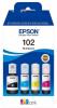 EPSON 102 PACK DE 4 CARTOUCHES NOIRE CYAN MAGENTA JAUNE