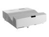 Optoma W330UST Projecteur DLP 3D 3600 ANSI lumens WXGA (1280 x 800) 16:10 720p Objectif fixe de porte ultra court LAN