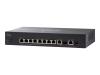 SWITCH CISCO SG350-10 10 PORTS GIGABIT MANAGED